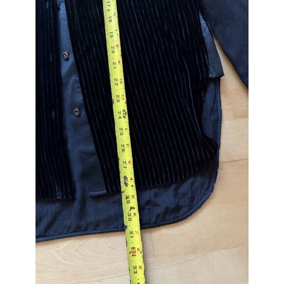 Rag & Bone Lila Striped Burn Out Button Down Silk S - Picture 4 of 6